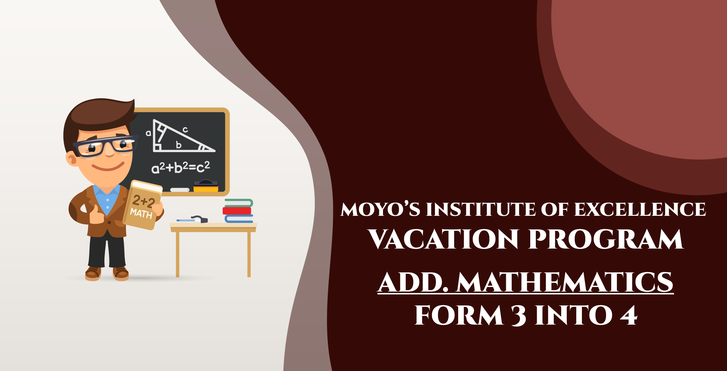 Add. Mathematics Vacation Program Form 3 into 4 (5 weeks)