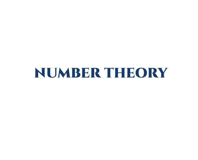 Number Theory - Text Lesson